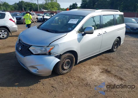 2015 Nissan Quest S из США, поврежденный, VIN JN8AE2KP8F9121203